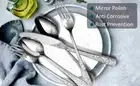 20X Stainless Steel Knife Fork Spoon Coffee Table Knives Teaspoon Cutlery Set AU