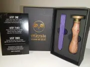 OWLCRATE Exclusive Wax Seal Kit with Wax and Stamper - Pls Read Description