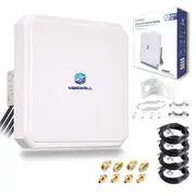 Cellular 5G 4G LTE Panel Antenna 4X4 MIMO 600-8000 MHz WIFI7 UWB TS9 & SMA Male