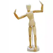 Artist Manikin 12In Male Varnished