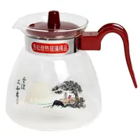 在飛比找ETMall東森購物網優惠-方松直火壺1600ml茶壺咖啡壺 耐熱玻璃壺1.6升容量燒水