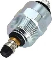 Fuel Cut Off Stop Solenoid 12V A77753 4225404M 6630546 8190393 Compatible With Case Loader 1840 1845C 40XT 580SK 580SL