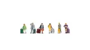 Passengers with Modern Figures set HO/OO gauge Noch 15223