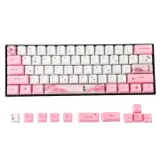 72 Keys Young Girl PBT Keycap Set OEM Profile Sublimation Custom Keycaps for Mechanical Keyboards
