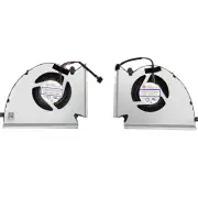 CPU GPU Cooling Fan For MSI GP76 GE76 WE76 MS-17K2 MS-17K3 PABD1A010SHR N452