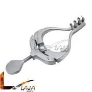 JANSEN Retractor Sharp Teeth 3x3 Surgical & Veterinary Instruments