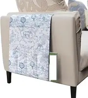 Sofa Armrest Organizer Pockets,Hanging Storage Bag,Organiser Caddy Couch Chair Bedside Storage Pocket Bag TV Remote Holder for Magazine Books Remote Cellphone Snacks Drink (Color : D)