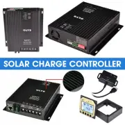 MPPT Solar Charge Controller 12V 24V LCD Bluetooth Panel Charger Regulator 30A
