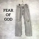 FEAR OF GOD 水洗破壞加工牛仔褲 長褲