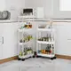 夾縫收納置物架廚房窄櫃冰箱洗衣機客廳落地式縫隙架子衛生間浴室