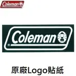 [ COLEMAN ] 原廠LOGO貼紙 黑 L / CM-10523