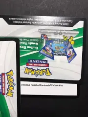 Charizard GX Case File SM195 Pokemon Detective Pikachu Code Card ONLINE Promo!