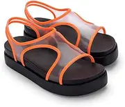 Melissa Bikini Platform AD, Continuous Platform Sandals with Wedge Heel