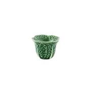 Bordallo Pinheiro Cabbage Egg Cup Green 5cm