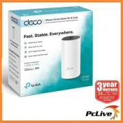 TP-Link Deco M4 1 Pack AC1200 Wireless Dual Band Router WIFI Mesh Range Extender