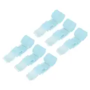 Chiffon Ribbon, 1.5"x7 Yard Silk Light Blue Tulle Satin Fabric Ribbon,6pcs