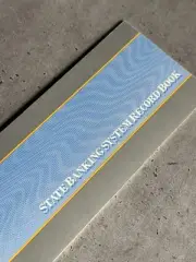 State Savings Bank Of Victoria Blank Record Book