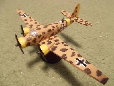 Flames of War 15 mm painted German JU-52 Paratroop Transport Aircraft