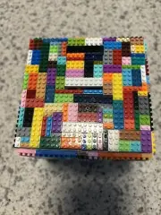 **NANOBLOCK SQUARE MONEY BOX/PIGGY BANK** HANDMADE NEW