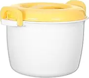 SECFOU Microwave Rice Cooker Multi Functional Food Container for Home Use Vent Design for Rice Pasta Vegetables and More