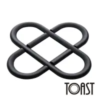 在飛比找momo購物網優惠-【TOAST】BLACKSMITH 金屬隔熱墊