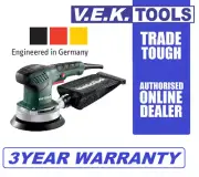 METABO 150mm 6" Pad Random Orbital Sander-3Yr Wrnty-FESTOOL ALSO AVAILABLE