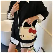Y2K Kawaii Shoulder Bag Handbag Top Handle Zipped Tote Messenger Bag