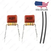 Treble Volume Bleed Circuit Kit .001uf Polypropylene Cap 150k Carbon Film 2pcs