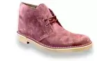 Clarks Men's Desert Chukka Boots Dark burgundy Size 12 #3-n