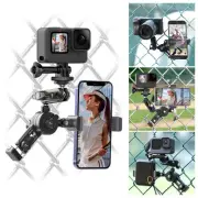 ULANZI CM010 Fence Mount for Mevo, GoPro, iPhone, Phone, AKASO, DJI Osmo Acti...