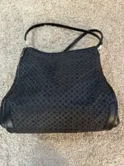 COACH F27843 MADISON OP ART PEARLESCENT FABRIC PHOEBE SHOULDER BAG