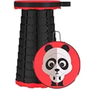 Eiro TeleScopic Camping Stool Portable Lightweight Sturdy Collapsible Retracts