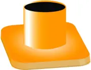 Roadsafe 4wd Universal Bottle Jack Flat Top Plate - SB116