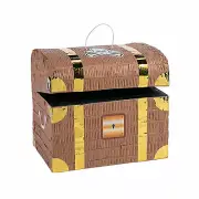 Treasure Chest Pinata, Party Decor, 1 Piece