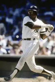First Baseman Bob Watson Of The New York Yankees Baseball 1980s Photo 12