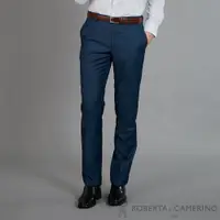 在飛比找PChome24h購物優惠-【ROBERTA諾貝達】腰身嚴選 職場必備精品西裝褲 藍色