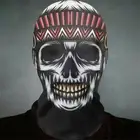 Lightweight Cosplay Face Cushion Replicates Funny Skeleton Head Cover for Adults