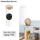 175ML Glass Spice Jars Air-Tight Kitchen Pantry Storage Container Bottle Bulk