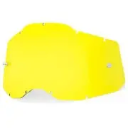 100% Racecraft2, Accuri 2 & Strata2 Yellow Lens