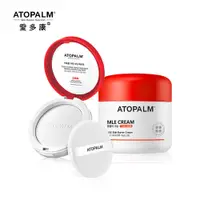 在飛比找PChome24h購物優惠-【ATOPALM愛多康】舒敏全效修護霜65ml+寶寶爽身粉餅