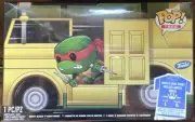 Exclusive Funko TMNT Turtle Power T-Shirt, With Collectible Turtle Van Box
