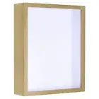 6x8 Shadow Box Frame Wood Dried Flower Display Stand Photo Frame Natural Color
