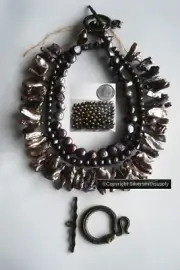Artistry with Beads DIY necklace bead stringing kit freshwater pearls awb002