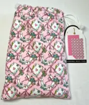 PALM STUDIO REVERSBLE BEACH TOWEL 40 X 72 TRAVEL POUCH HORSESHOE 2POLYESTER NWT