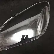 EWTP Auto Front Headlight Cover for 6 Series M6 F06 F12 630 640 650 2010-2014 Glass Headlamp Transparent Lampshade Lens Car Front Lampshade(Black Left)