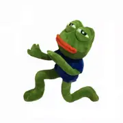 17" The Sad Frog Magic Expression Pepe Soft Plush Stuffed Toy Kids Gift