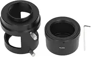 Spotting Scope to Mirrorless Camera Adapter Tube, T2 Adapter for Fujifilm FX, Adjustable Height and Diameter, Aluminum Alloy Material, Hollow Design for Easy Focusing