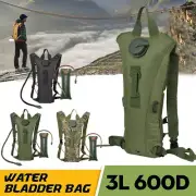 3L Water Bladder Bag Hydration Backpack Tactical Pack Hiking Camping Cycling