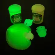 Fun Express Glow-in-the-Dark Mochi Squishies & Slime Handout Kit - 24 Pieces