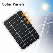 Portable 5V USB Solar Panel Power Board For Outdoor Camping Hiking Phone Charger